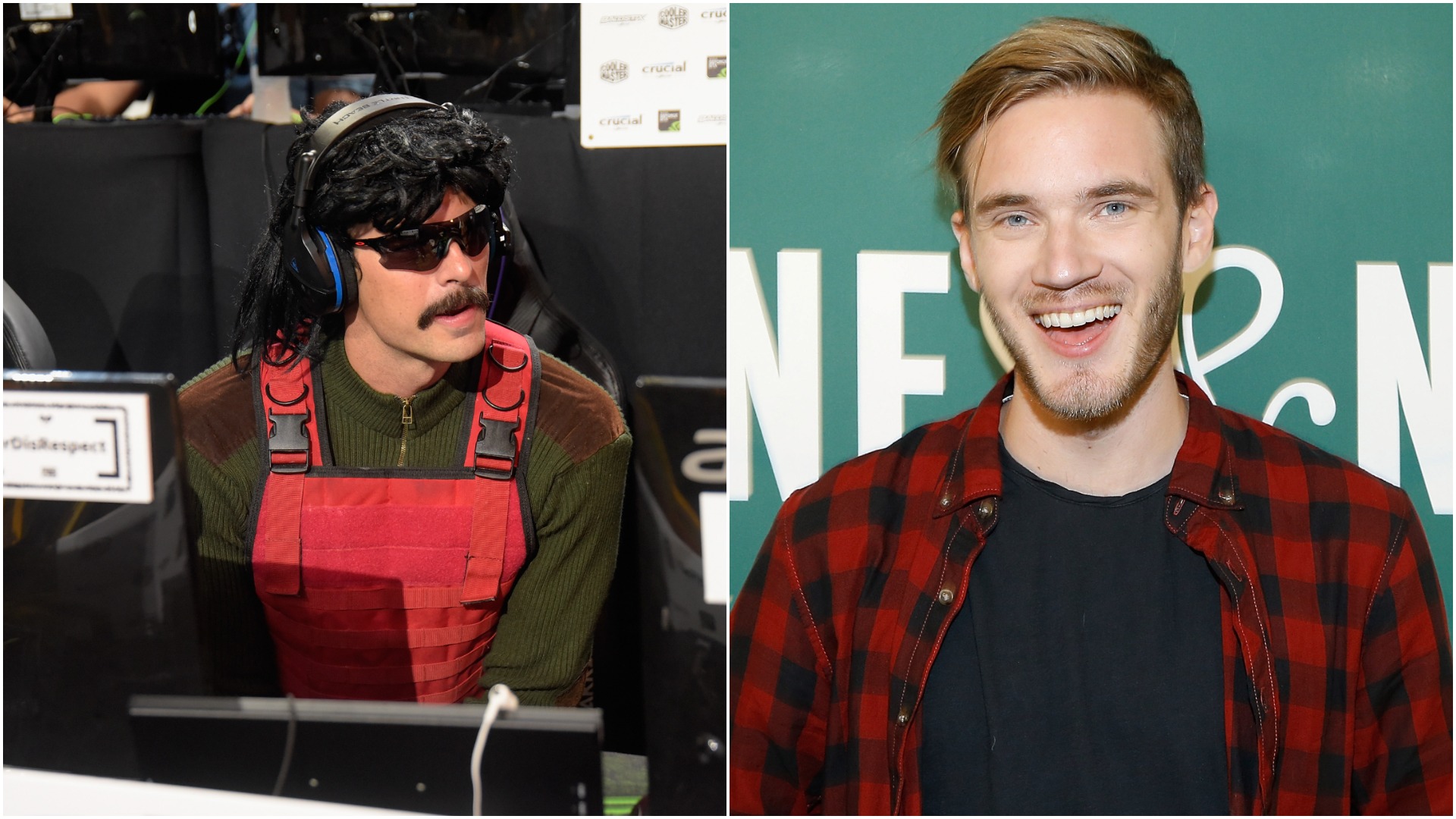 Dr Disrespect Asks Pewdiepie About The Bridge Both Cams Youtube Dr Disrespect Asks Pewdiepie About The Bridge Both Cams Youtube